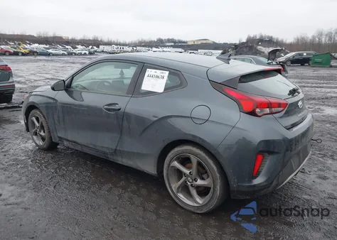 2019 Hyundai Veloster 2.0 z USA, uszkodzony, nr VIN KMHTG6AF2KU013760